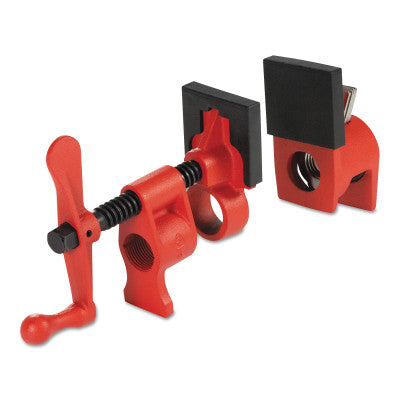 Pipe Clamp, Lever Handle, 1-3/4 in Throat Depth, 3/4 in Opening, 2 in Jaw Width 013-PC34-2