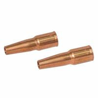 MIG Gun Nozzle, 1/8 in Recess, 3/8 in Bore, Best Welds 250/400, Tweco Style 23, Copper 900-23T-37
