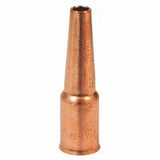 MIG Gun Nozzle, Adjustable, 5/8 in Bore, For Tweco Style 24A, Copper 900-24A-62