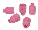 Alumina Nozzle TIG Cup, 1/2 in, Sz 8, For Torch 9, 12, 17, 18, 20, 22, 25, 26, 27, Large Gas Lens, 1-7/8 in 900-57N74