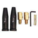 Cable Connector, LC40 Female, Ball Point Connection, 1/0-2/0 Cable Capacity, Poly Bag with Sticker 900-LC-40F-BULK