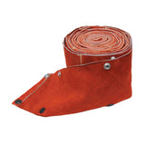 Cable Cover with Snaps, 100 ft x 6 in, MIG, Large, Leather 900-10048CC