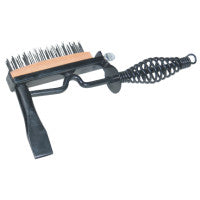 Chipping Hammer, 280 mm L, Chisel with Attached Brush, Spring Handle 900-000A