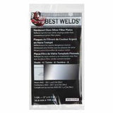 Glass Silver Mirror Filter Plate, Silver/8, 2 in x 4.25 in, Glass 901-932-115-8