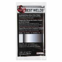 Glass Silver Mirror Filter Plate, Silver/8, 4.5 in x 5.25 in, Glass 901-932-117-8