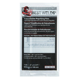 Plastic Magnifier Plate, 2 in x 4-1/4 in, 2 Diopter, Polycarbonate, Clear 901-932-146-200