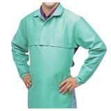 FR Cotton Sateen Cape Sleeves, Hook-and-Loop, Large, Visual Green 902-CA-650-L