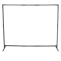 Curtain Frame, 6 ft X 6 ft Expandable to 6 ft X 8 ft, Steel, Black 902-CURTAIN-FRAME