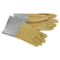 40-TIG Deer Split Leather Welding Gloves, Large, Pearl Gray 902-40TIG-L