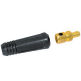 Dinse Style Cable Plug and Socket, Male, Ball Point Connection, 1 to 1/0 Cable Capacity 900-SK-50