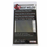 Glass Filter Plate, Shade 13, 2 x 4-1/4 in, Green 901-932-105-13