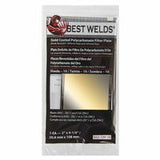 Gold Coated Filter Plate, Gold/10, 2 in x 4.25 in, Polycarbonate 901-932-109-10