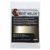 Gold Coated Filter Plate, Gold/9, 4.5 in x 5.25 in, Polycarbonate 901-932-110-9