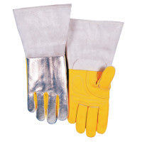High Heat Welding Gloves, Top Grain Cowhide, X-Large, Buck Tan, COMFOflexB 902-650H-XL