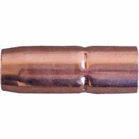 MIG Gun Nozzle, 1/8 in Recess, 5/8 in Bore, For Miller Style, Copper 900-169-725
