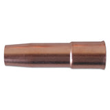 MIG Gun Nozzle, 5/8 in Bore, Copper 900-22-62SS