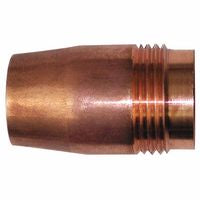 MIG Gun Nozzle, Heavy-Duty, 9/16 in Bore, Bernard Style, Insulated, Copper 900-4592