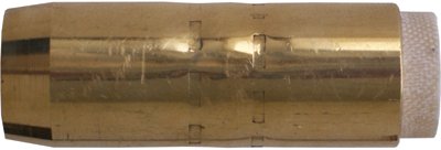 MIG Gun Nozzle, 5/8 in Bore, Brass, Bernard Style, Heavy-Duty, Insulated 900-4391
