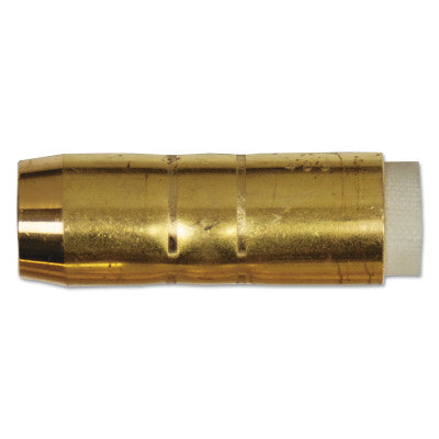 MIG Gun Nozzle, 1/2 in Bore, Brass, Bernard Style, Heavy-Duty, Insulated 900-4392