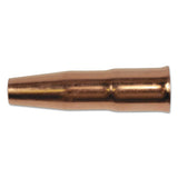 MIG Gun Nozzle, 3/8 in Bore, 1/8 in Recess, Tweco Style 22, Tapered, Short Stop 900-22T-37SS