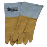Pigskin 50-TIG Welding Gloves, Large, Tan 902-50TIG-L