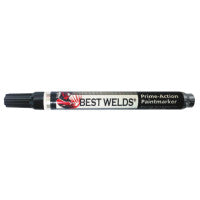 Prime-Action Paint Marker, Reversible Chisel/Bullet Tip, Black 900-PAINTMKR-BLK
