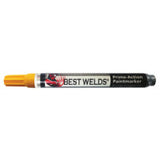 Prime-Action Paint Marker, Reversible Chisel/Bullet Tip, Yellow 900-PAINTMKR-YEL