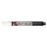 Prime-Action Paint Marker, Reversible Chisel/Bullet Tip, White 900-PAINTMKR-WHT