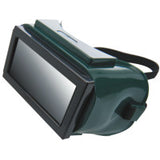 Ridged Goggle, Hard Plastic, Green 901-WG-2414RFF