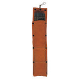 Rod Bags, For 14 in Electrode, Leather, Brown 902-Q-14