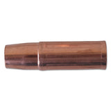 MIG Gun Nozzle, 5/8 in Bore, Flush, Tweco Style 23, Self-Insulated 900-23-62F