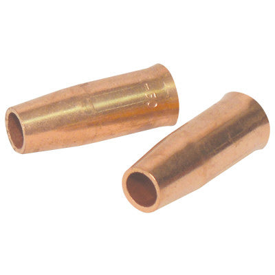 MIG Gun Nozzle, 3/8 in Bore, 1/8 in Recess, Tweco Style 21, Self-Insulated 900-21-37