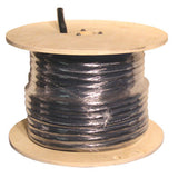 SOOW Non UL Power Cable, 8 AWG, 4 Conductors, 35 A, 250 ft, Black, Spool 911-8/4X250