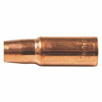 MIG Gun Nozzle, 5/8 in Bore, 1/8 in to 5/32 in Tip Recess, Self-Insulated Tapered Slip-On, Tweco Style for Spray Master 900-HD24L-62
