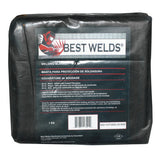 Welding Blanket, 8 ft X 6 ft, Fiberglass, Black, 23 oz 902-AC2300-24-6X8BLK