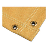 Welding Blanket, 10 ft x 8 ft, Fiberglass, Yellow 902-AC2300-24-8X10