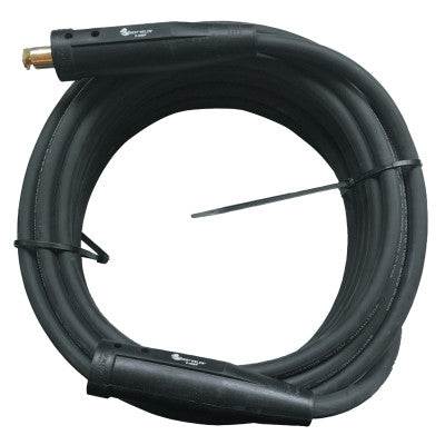 Welding Cable Assembly, 2/0 AWG, 100 ft, Tweco, with Cable Connector, Single Ball-Point Connection 911-2/0-100-2MPC