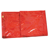 Welding Curtain, 6 ft x 6 ft, PVC, Orange, 14 mil 902-CURTAIN-6X6-ORG