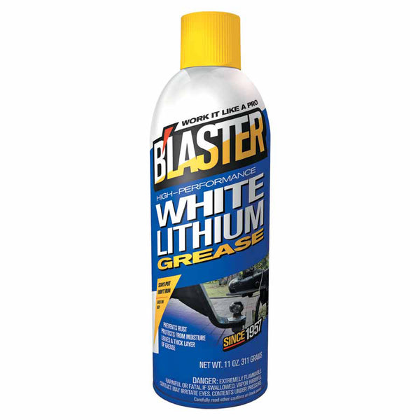 High Performance White Lithium Grease, 11 oz, Aerosol Can 108-16-LG