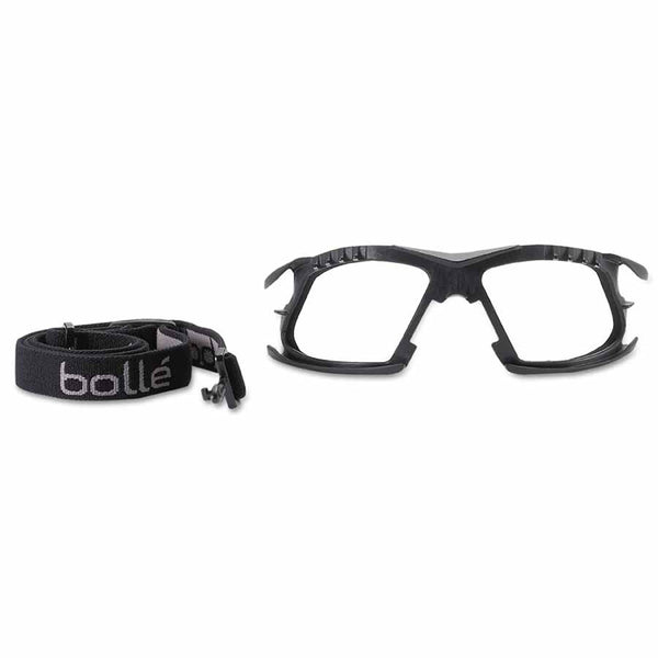 Foam and Strap Kits, For Bolle Rush+ Safety Glasses, Black 286-40293