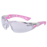 Rush+ Series Safety Glasses, Clear Indoor Lens, Anti-Scratch/Anti-Fog 286-40254