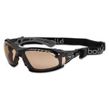 Rush+ Series Safety Glasses, Twilight Lens, Anti-Fog, Anti-Scratch, Polycarbonate, Black Frame 286-40258