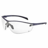 SILIUM+ Series Safety Glasses, Clear Lens, Platinum Anti-Fog/Anti-Scratch 286-40237