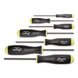 Balldriver Hex Screwdriver Set, Hex Ball, 7 Piece, 5/64 to 3/16 in 116-10645