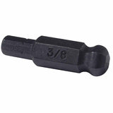 Balldriver Insert Bit Sets, 5/16 in to 1/2 in, 12 Pc 116-11036