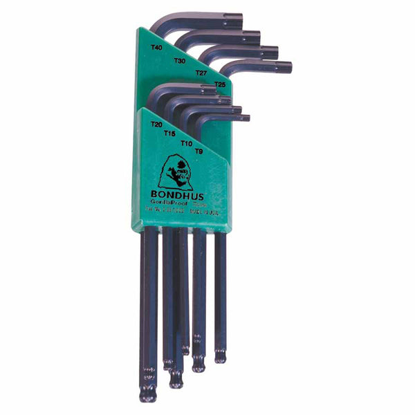 BallStar L-Wrench Sets, 8 per holder, Torx Ball Tip 116-11332