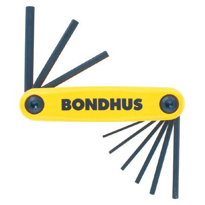 GorillaGrip Fold-Up, 9 per Fold-Up, Hex Tip, Inch, 0.05 in to 3/16 in 116-12591