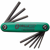 GorillaGrip Fold-Ups, 8 per fold-up, Torx Tip, Torx, T9-T40 116-12634