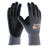 MaxiFlex Ultimate Nitrile Coated Micro-Foam Grip Gloves, Medium, Black/Gray 112-34-874/M