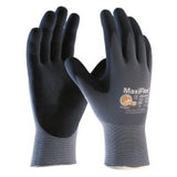 MaxiFlex Ultimate Nitrile Coated Micro-Foam Grip Gloves, X-Small, Black/Gray 112-34-874/XS